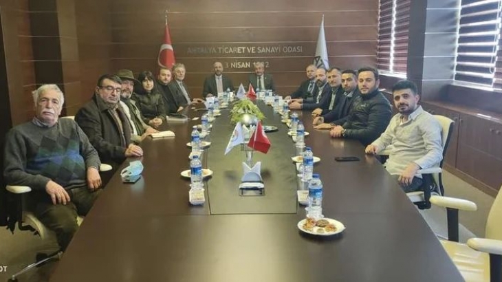 Çaycuma TSO Yönetim Kurulu Başkanı Zekai Kamitoğlu ve Başkan Yardımcısı Fatih Özkütük Sera Organize Sanayi Bölgesi Yatırımcıları için..